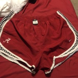 UA Nike running shorts